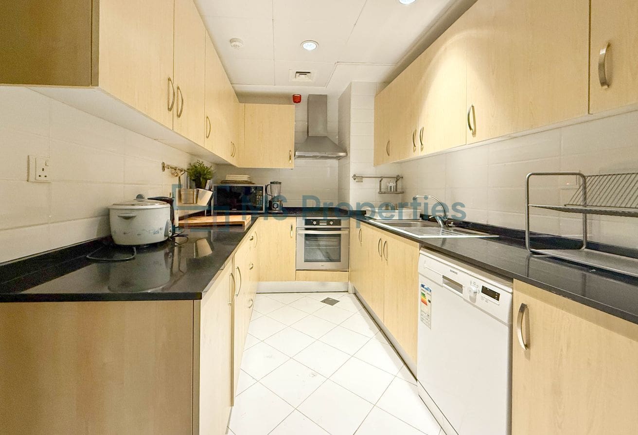 High-Floor 1BHK+Office Apartment | Including Bills