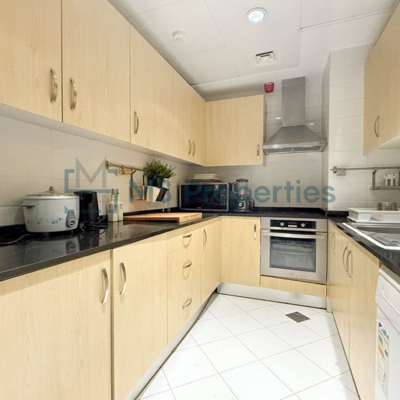 High-Floor 1BHK+Office Apartment | Including Bills