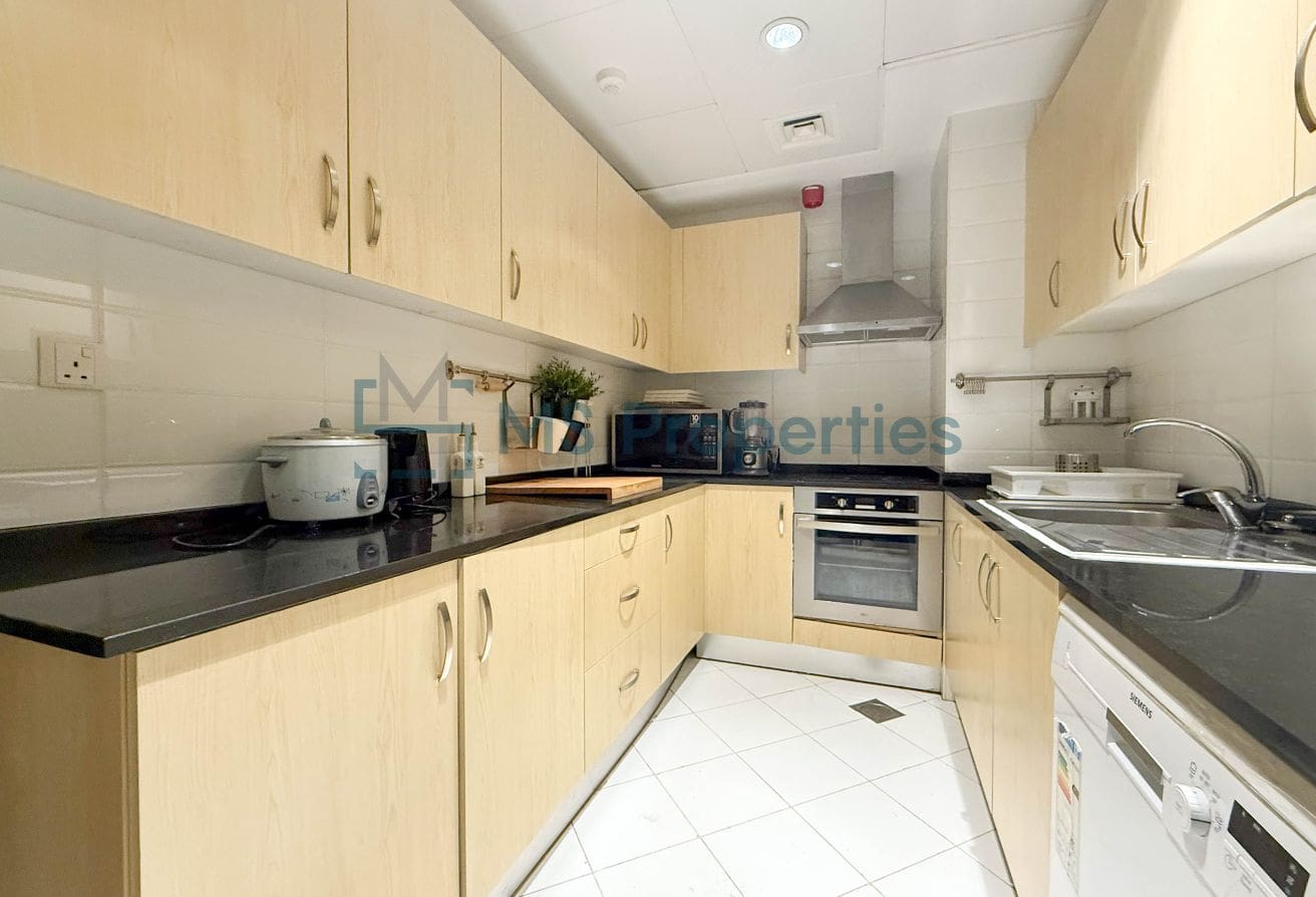High-Floor 1BHK+Office Apartment | Including Bills
