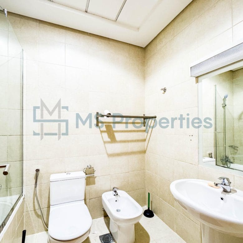 Gorgeous 2BHK + Maid Apartment with City View