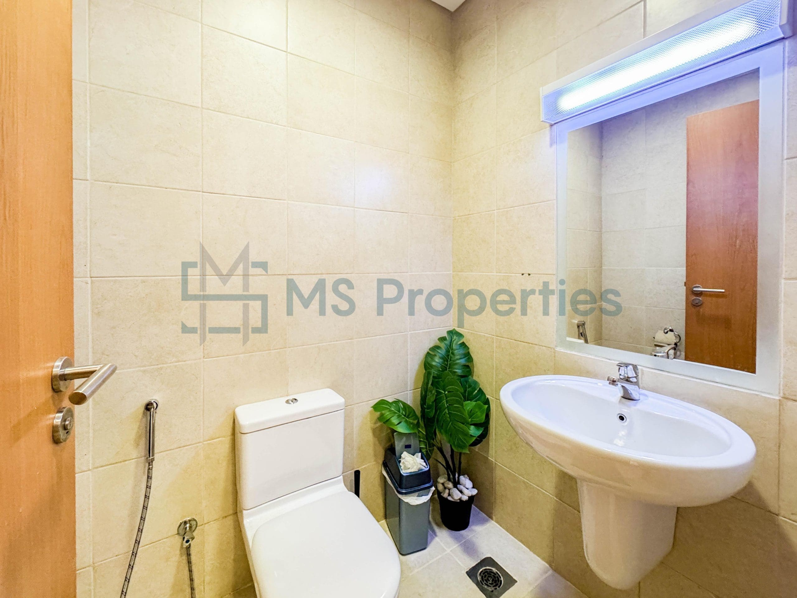Gorgeous 2BHK + Maid Apartment with City View