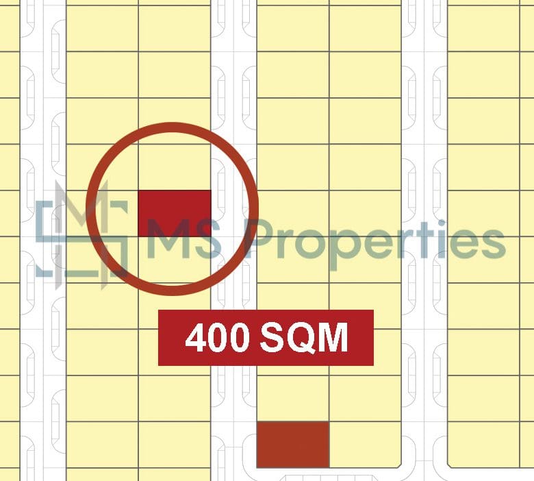 Lowest Rate – Prime Location 400SQM Plot in Lusail