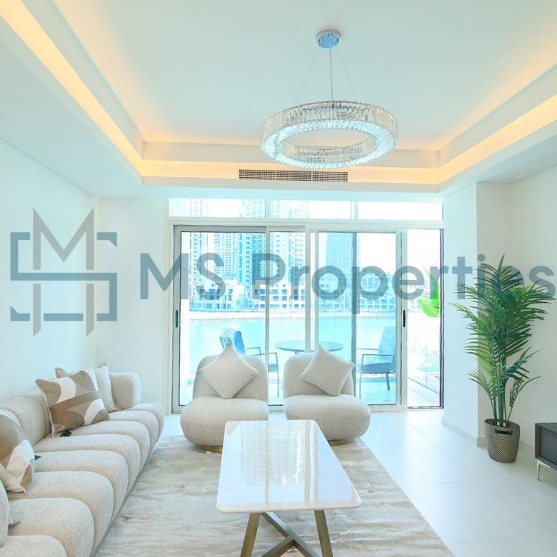 Full Water View Balcony | 1 Bedroom Flat | For Sale