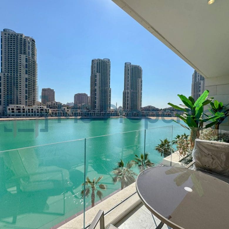 Full Water View Balcony | 1 Bedroom Flat | For Sale