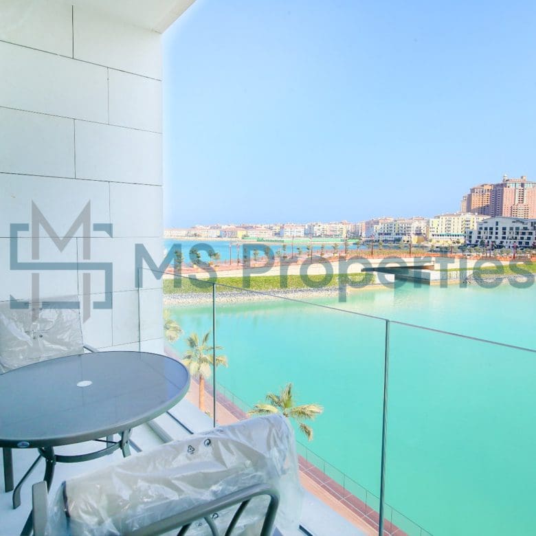 Full Water View Balcony | 1 Bedroom Flat | For Sale