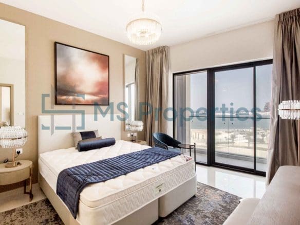 Amazing Location | 2BR Flat with Sea View Balcony