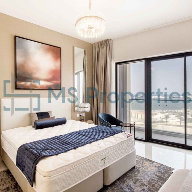 Amazing Location | 2BR Flat with Sea View Balcony
