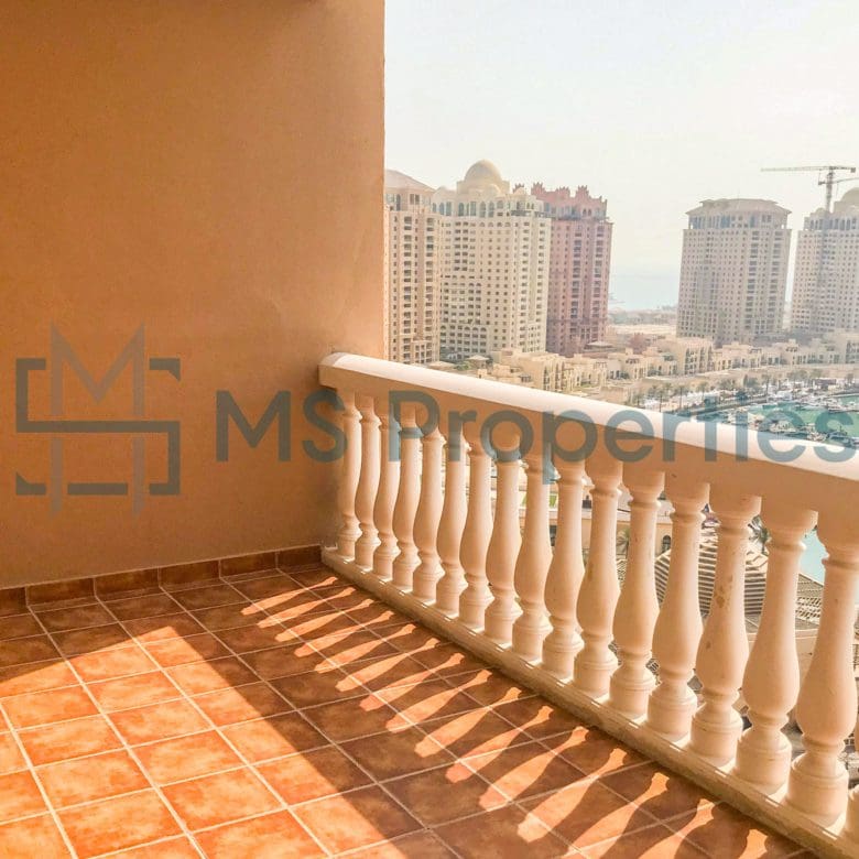 Move-In Ready 2BHK Apartment with Marina Balcony