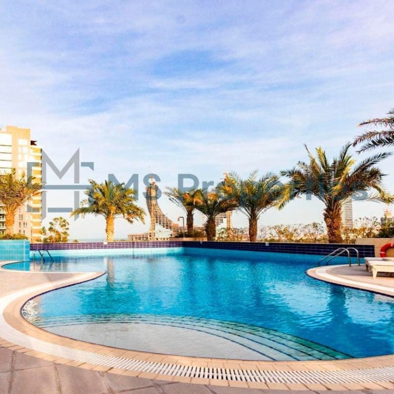 Modern 2BR Apartment with Amazing Balcony