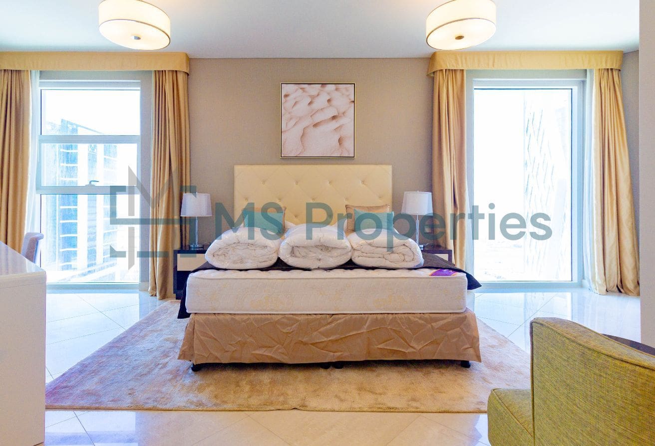 Modern 2BR Apartment with Amazing Balcony