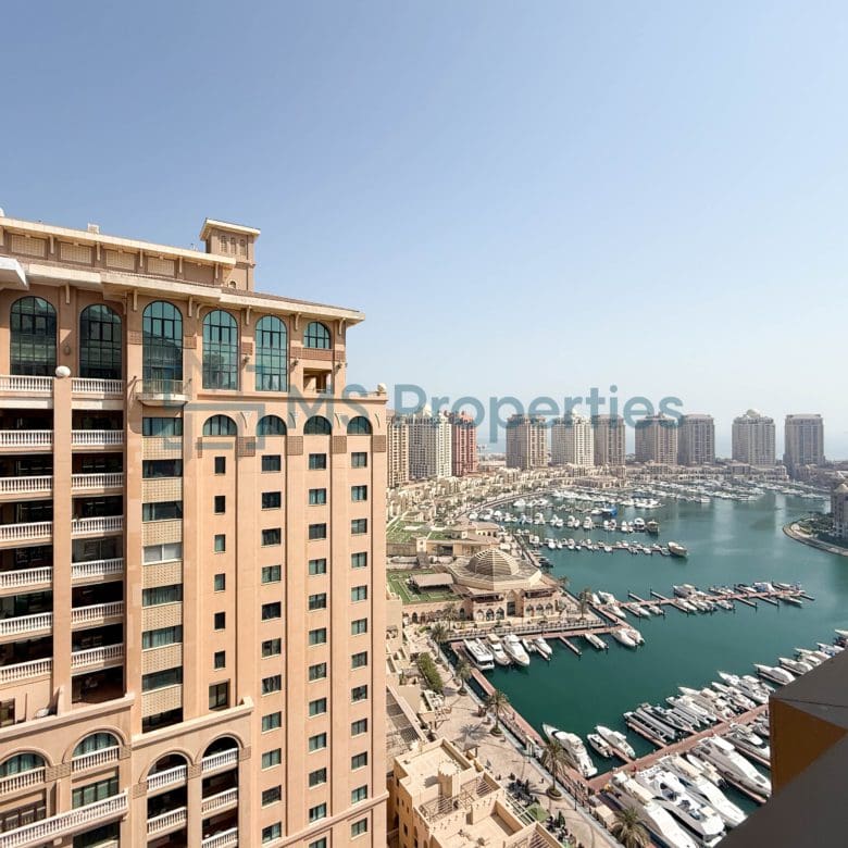 Modern 1BR Apartment in The Pearl with Marina View