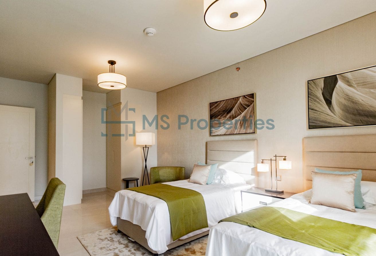 Modern 2BR Apartment with Amazing Balcony