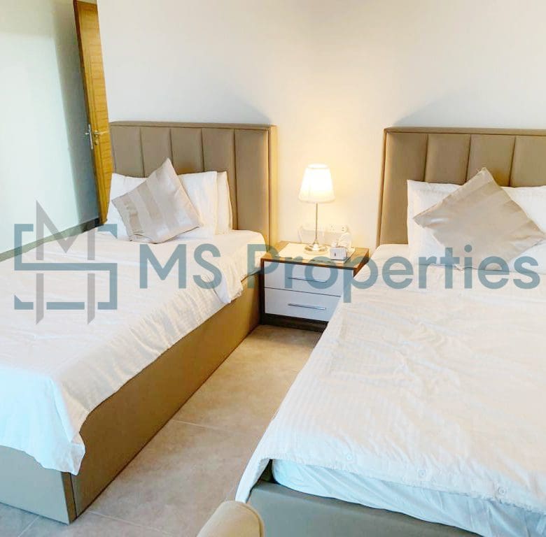 Nicely Furnished 2BR Apartment with Balcony
