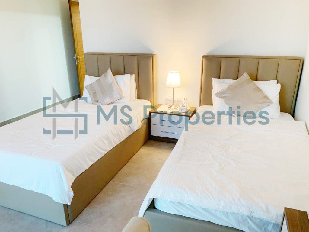 Nicely Furnished 2BR Apartment with Balcony