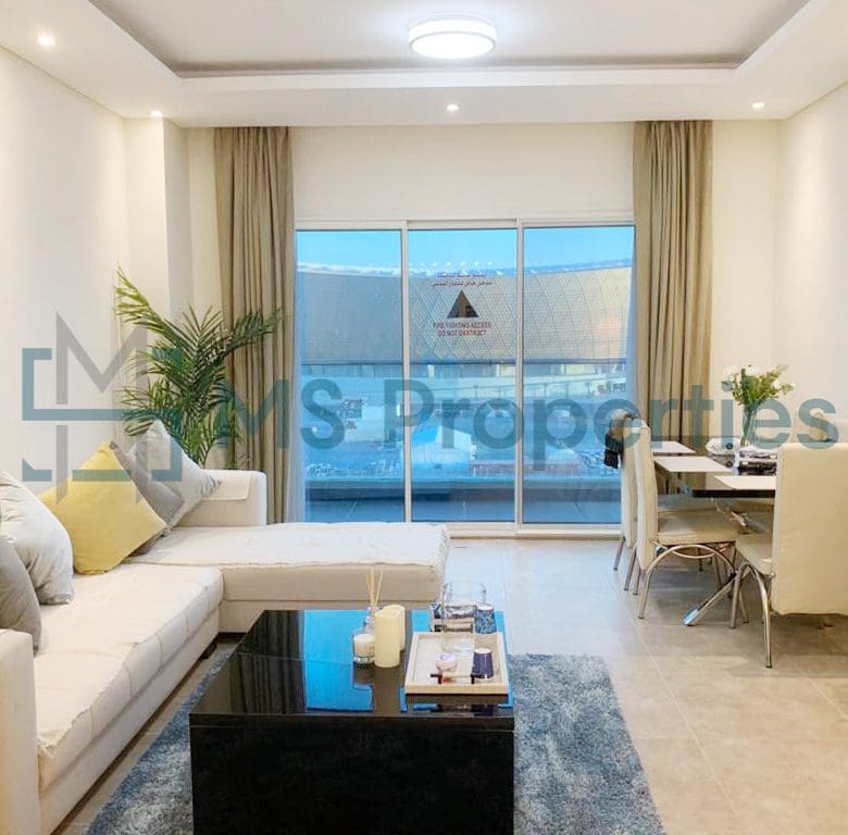 Nicely Furnished 2BR Apartment with Balcony