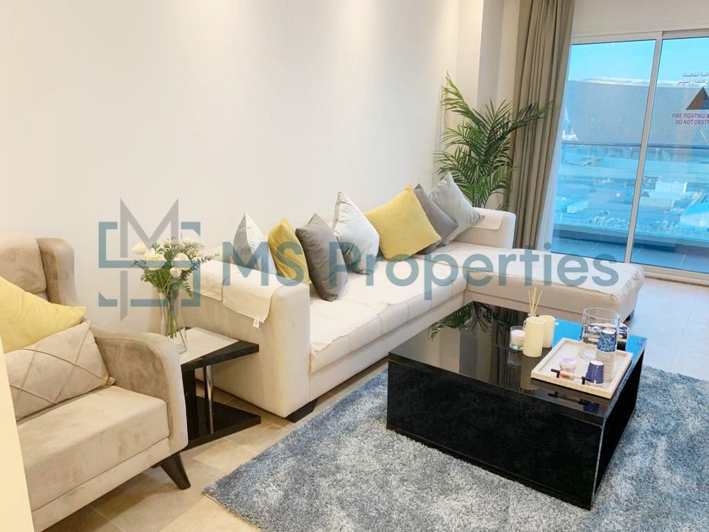 Nicely Furnished 2BR Apartment with Balcony