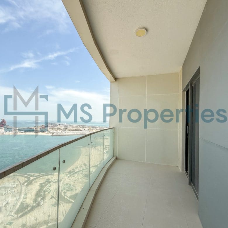 Amazing Location | 2BR Flat with Sea View Balcony