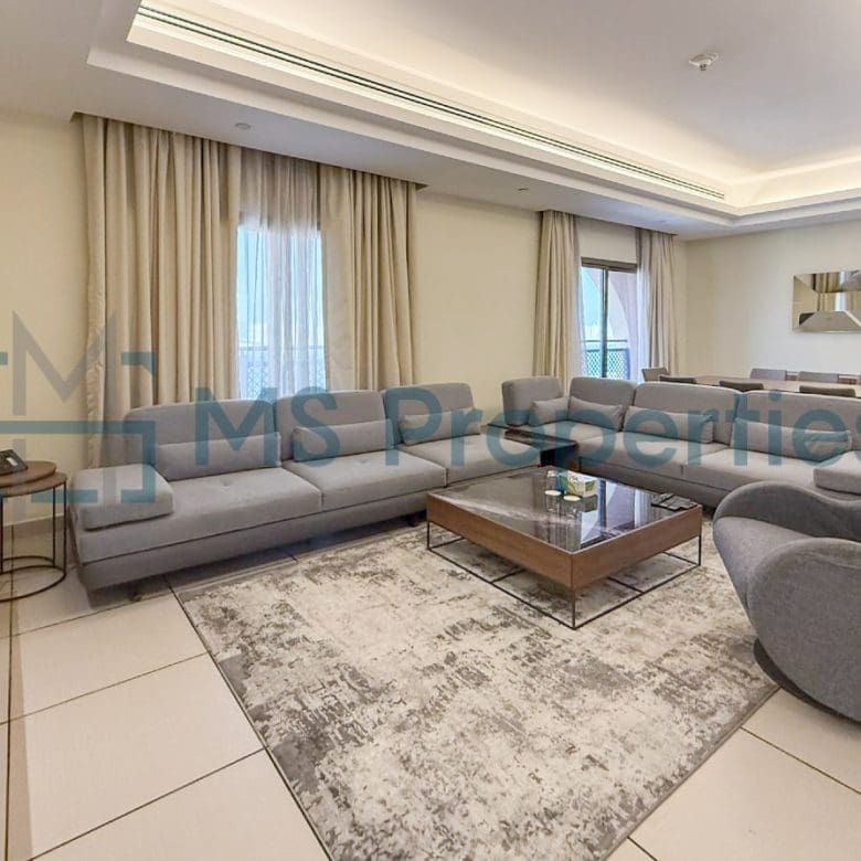 Nicely Furnished 3BHK Apartment with View Balcony