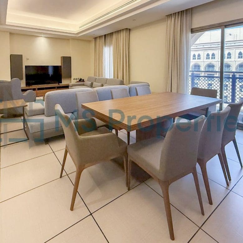 Nicely Furnished 3BHK Apartment with View Balcony