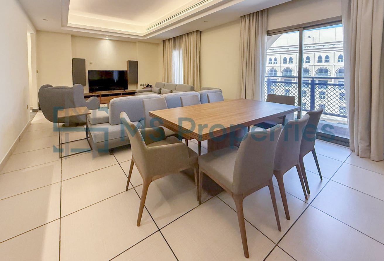 Nicely Furnished 3BHK Apartment with View Balcony