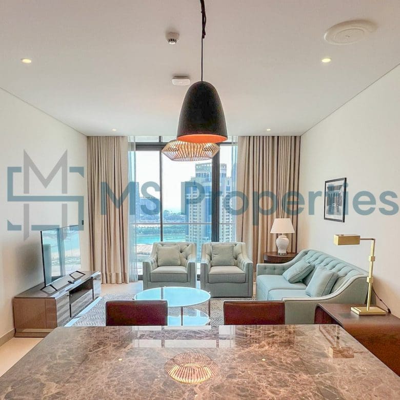 Classically Furnished | 2BHK + Maid Room | Balcony | One Month Free