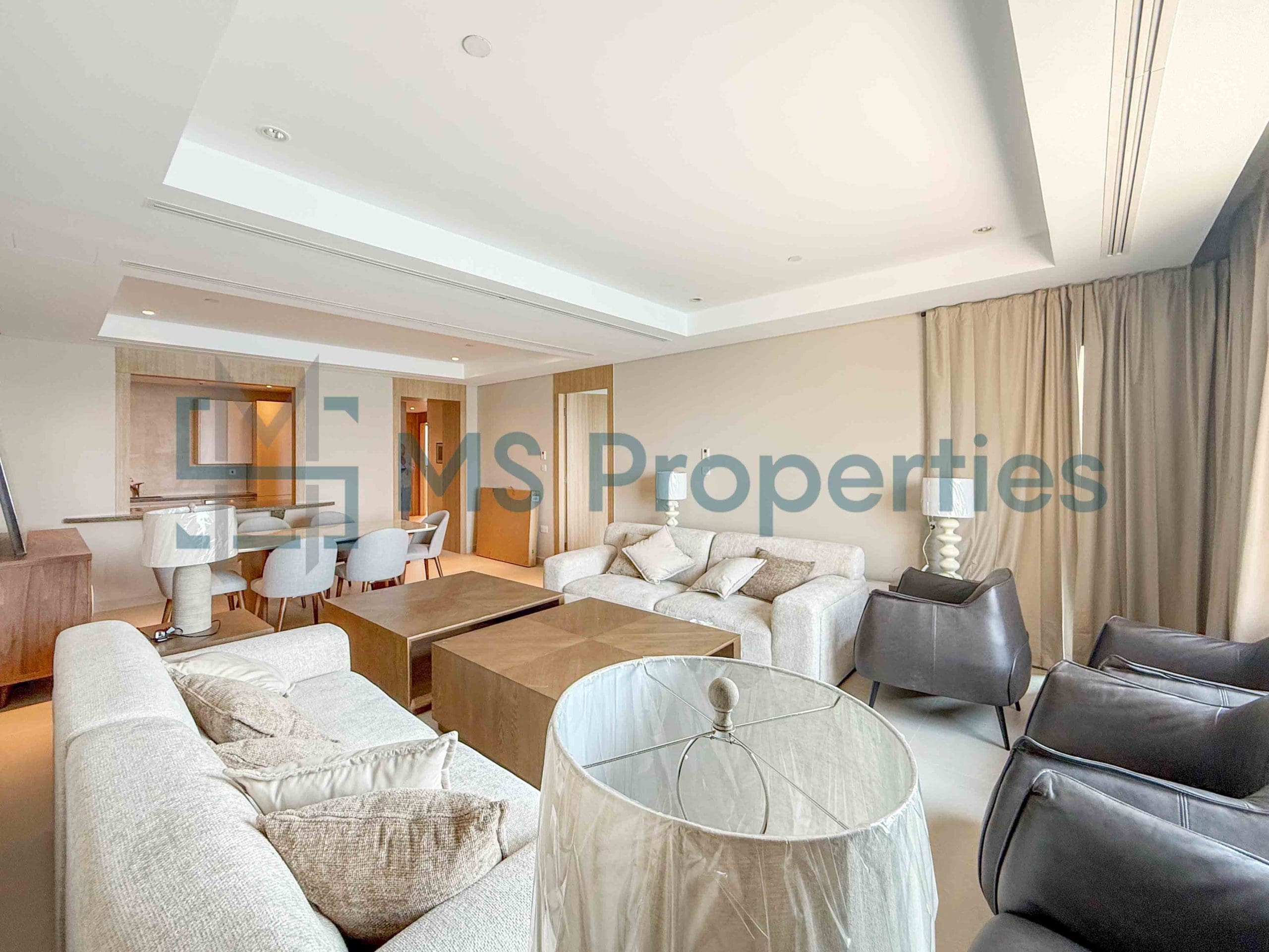 Newly Furnished | 1BR Townhouse | Sea View Balcony