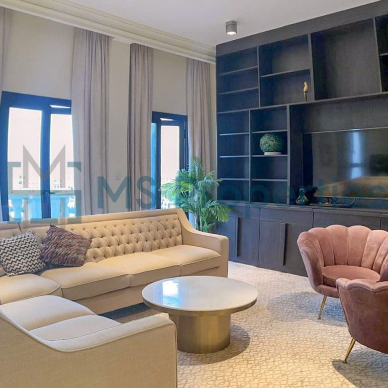 Modern | 3BR Flat with Balcony | Qanat Quartier