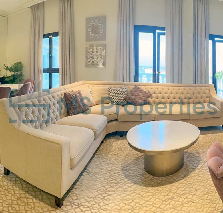 Modern | 3BR Flat with Balcony | Qanat Quartier