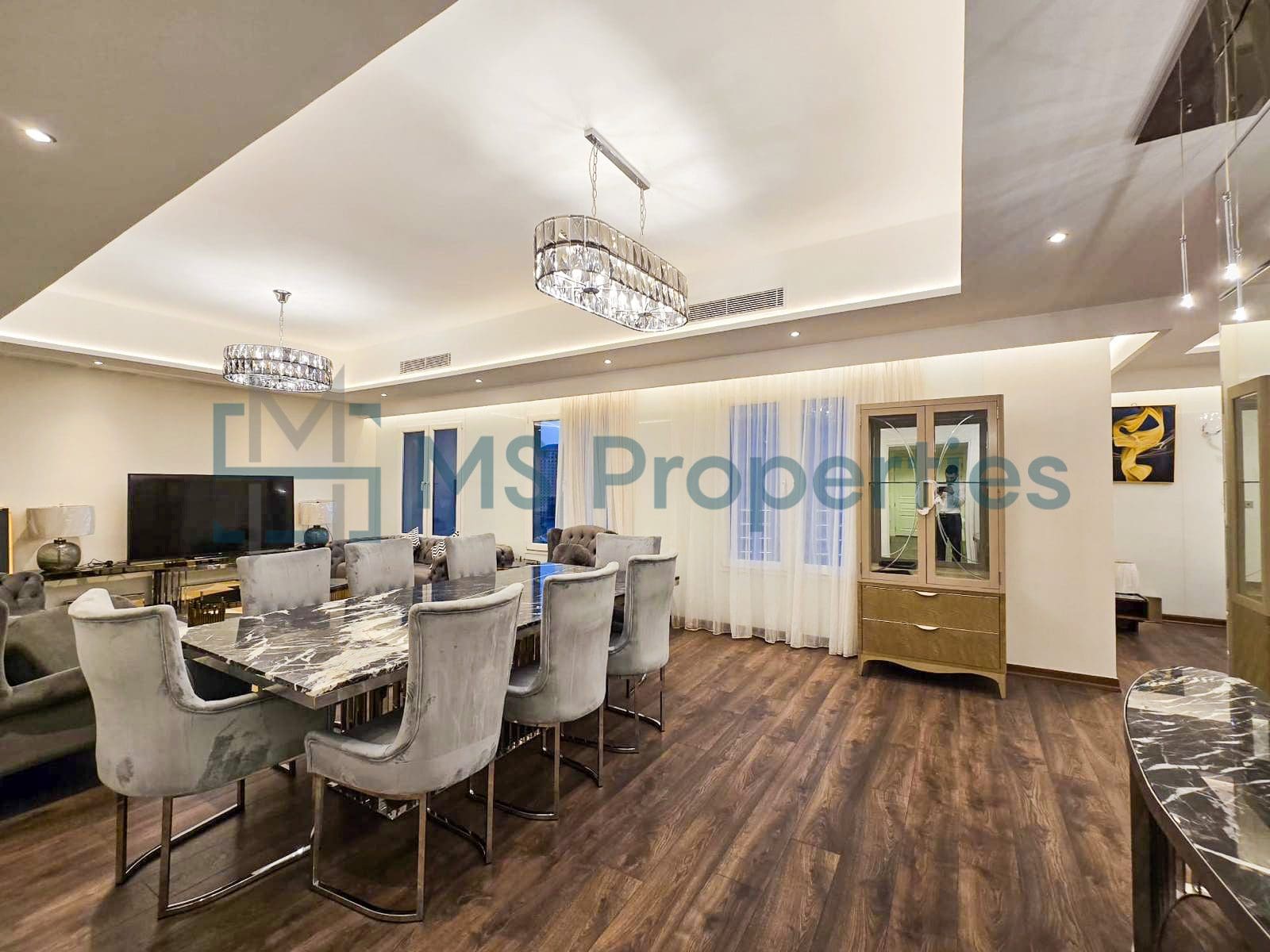 Elegantly 3BHK + Maid Flat with Balcony | For Sale