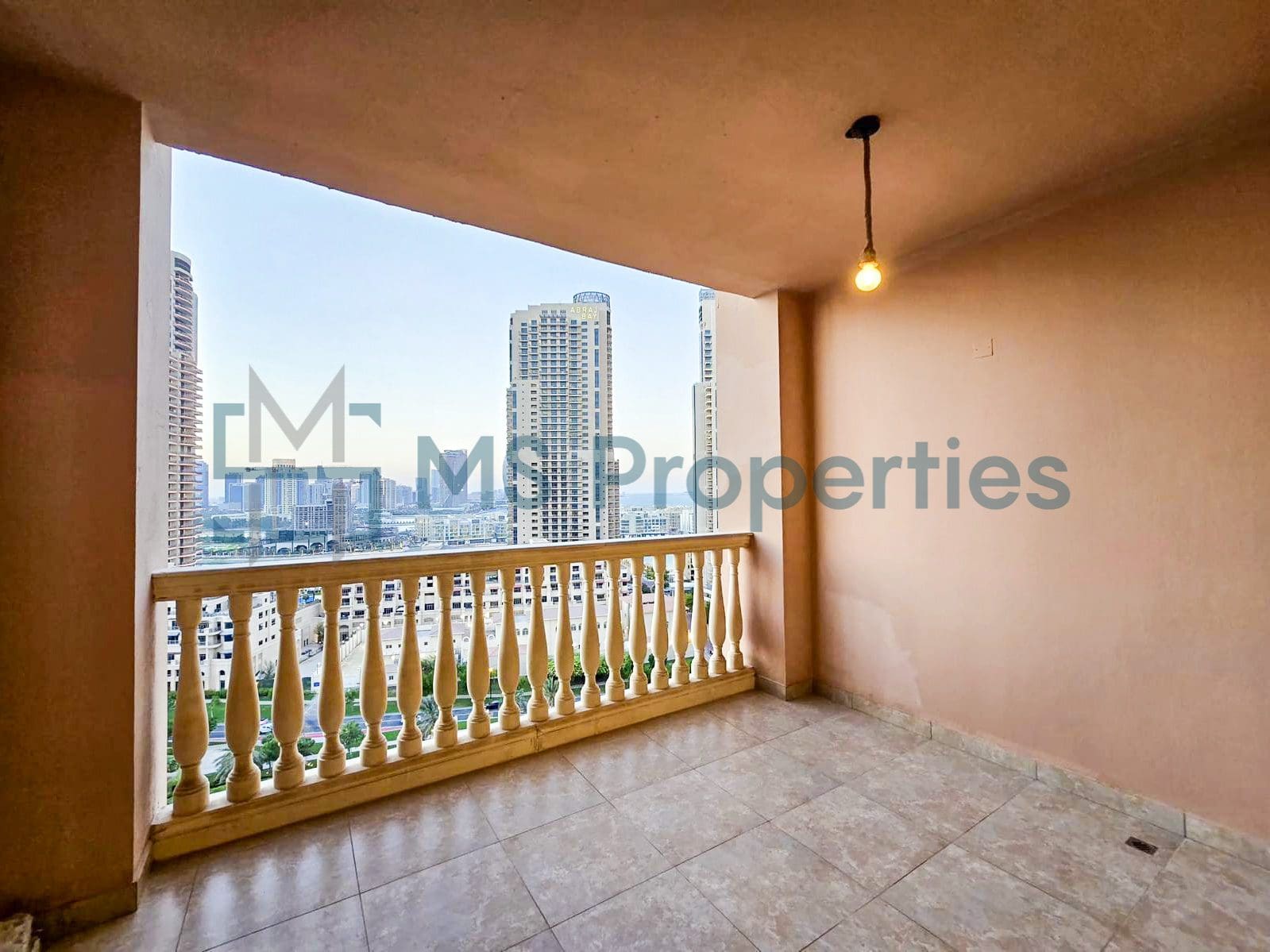 Elegantly 3BHK + Maid Flat with Balcony | For Sale