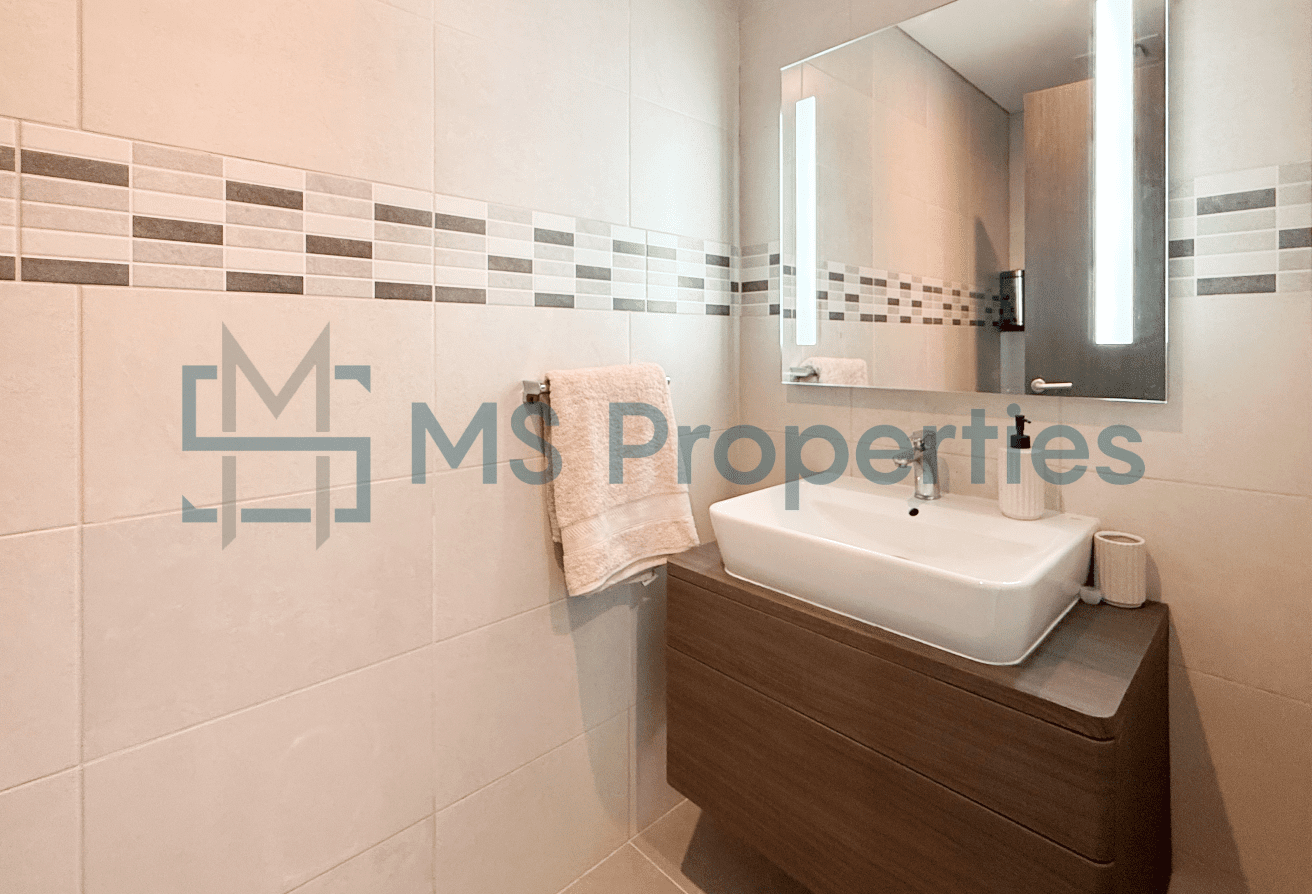 Pristine 1BR Apartment with Sea View | West Bay