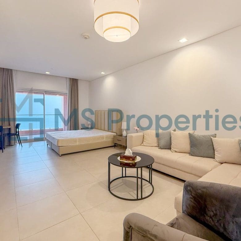 Spacious Cozy | Studio Apartment with View Balcony