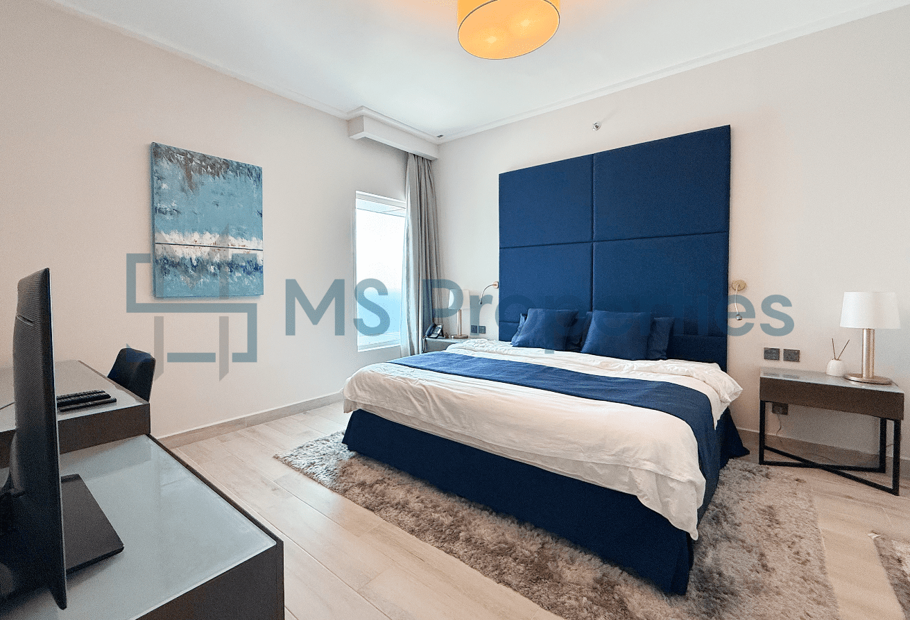 Pristine 1BR Apartment with Sea View | West Bay