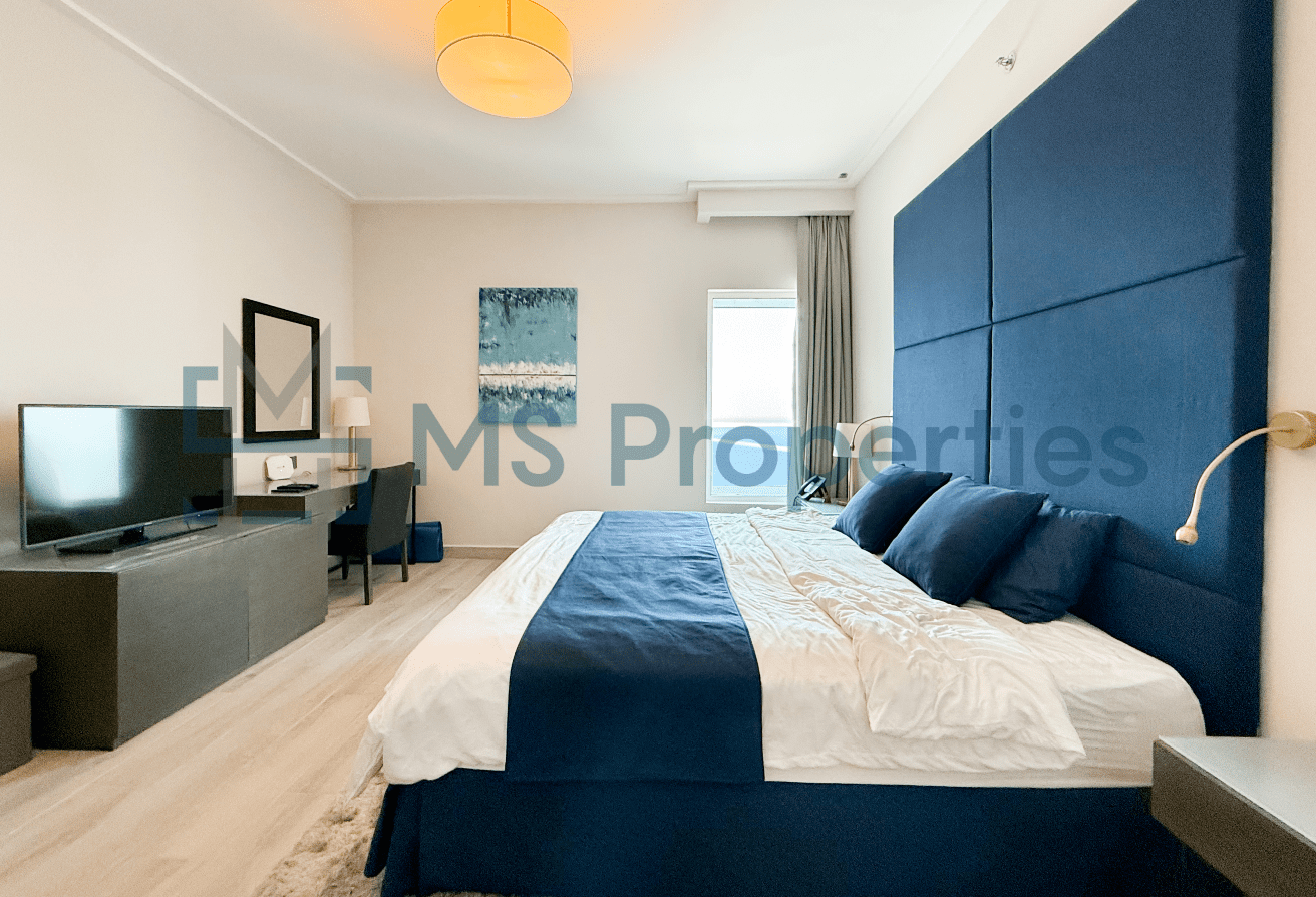 Pristine 1BR Apartment with Sea View | West Bay