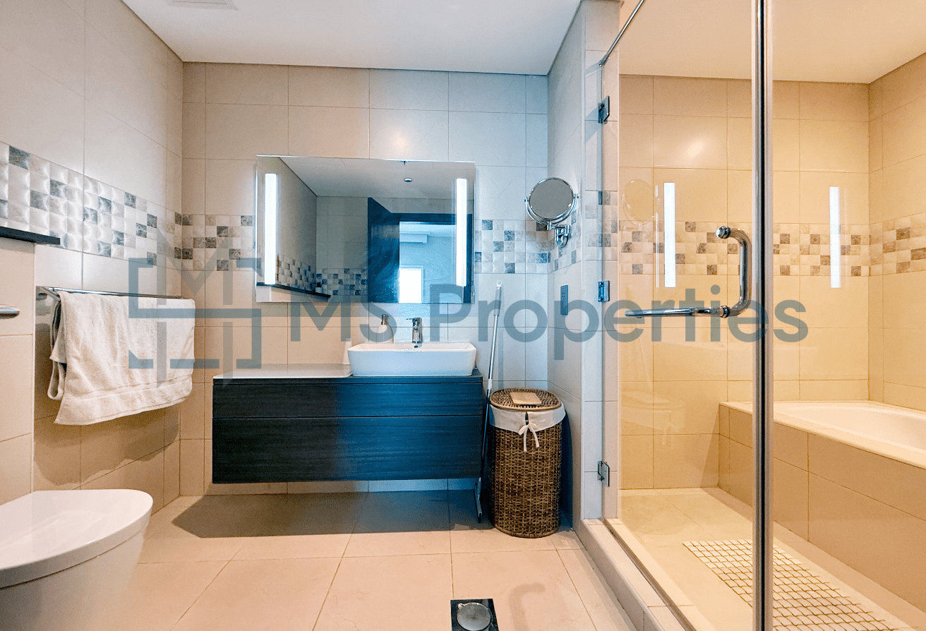 Pristine 1BR Apartment with Sea View | West Bay