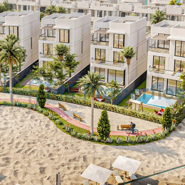 New Rising 5BR Villa with Beach View in Qetaifan Island