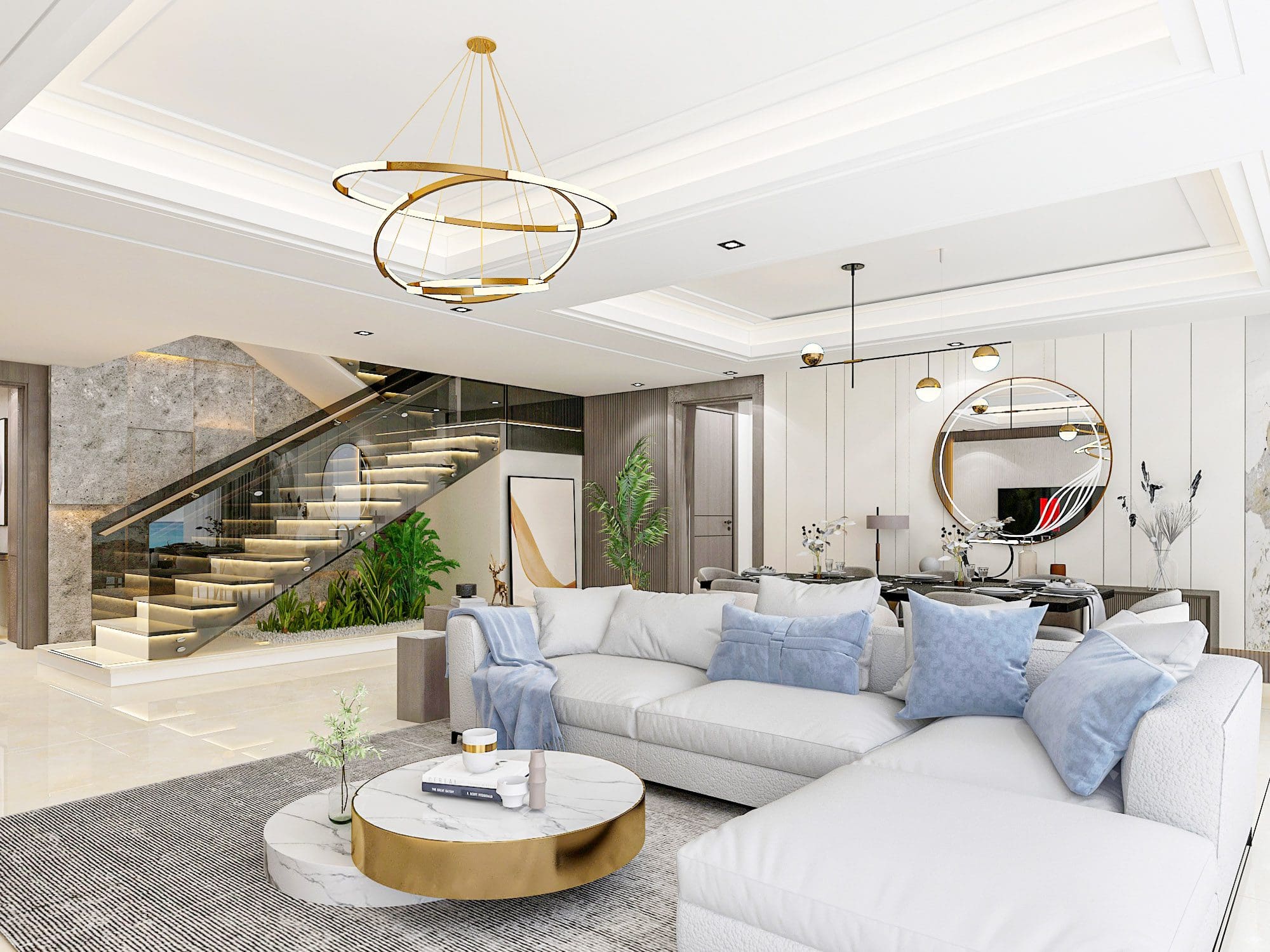 New Rising 5BR Villa with Beach View in Qetaifan Island