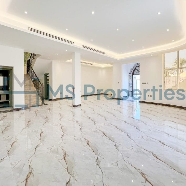Gated 5BR + Maid Villa with Pool and Beach Access