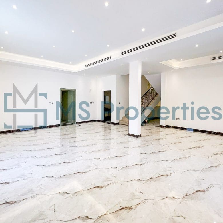 Gated 5BR + Maid Villa with Pool and Beach Access
