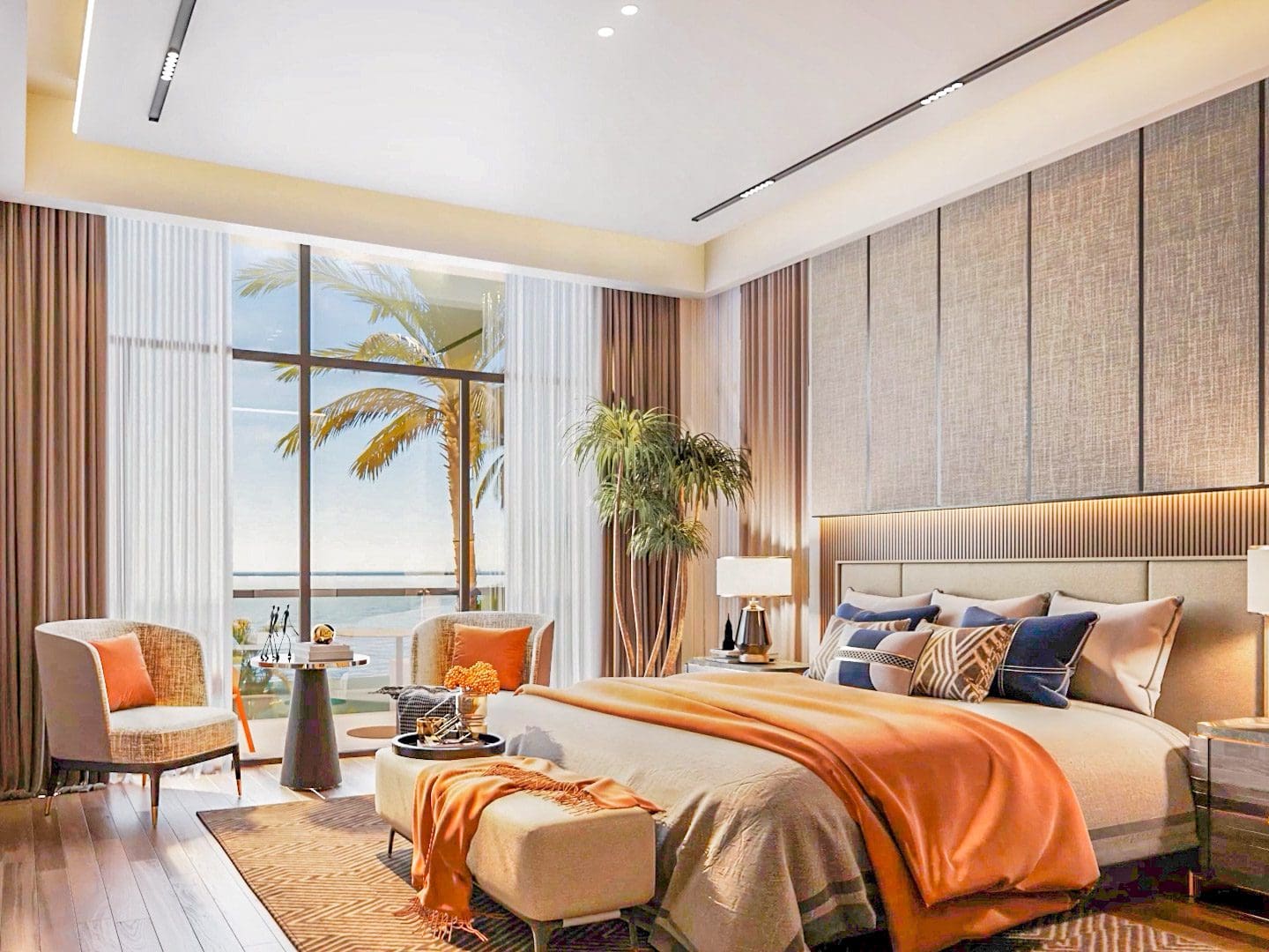 New Rising 5BR Villa with Beach View in Qetaifan Island