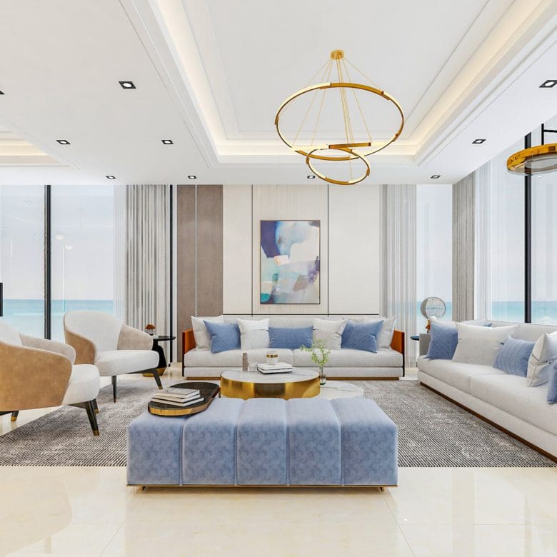 New Rising 5BR Villa with Beach View in Qetaifan Island