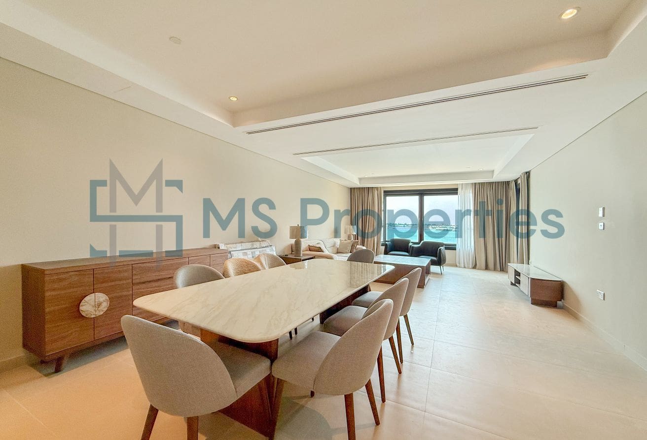 Newly Furnished | 2BR Townhouse | Sea View Balcony