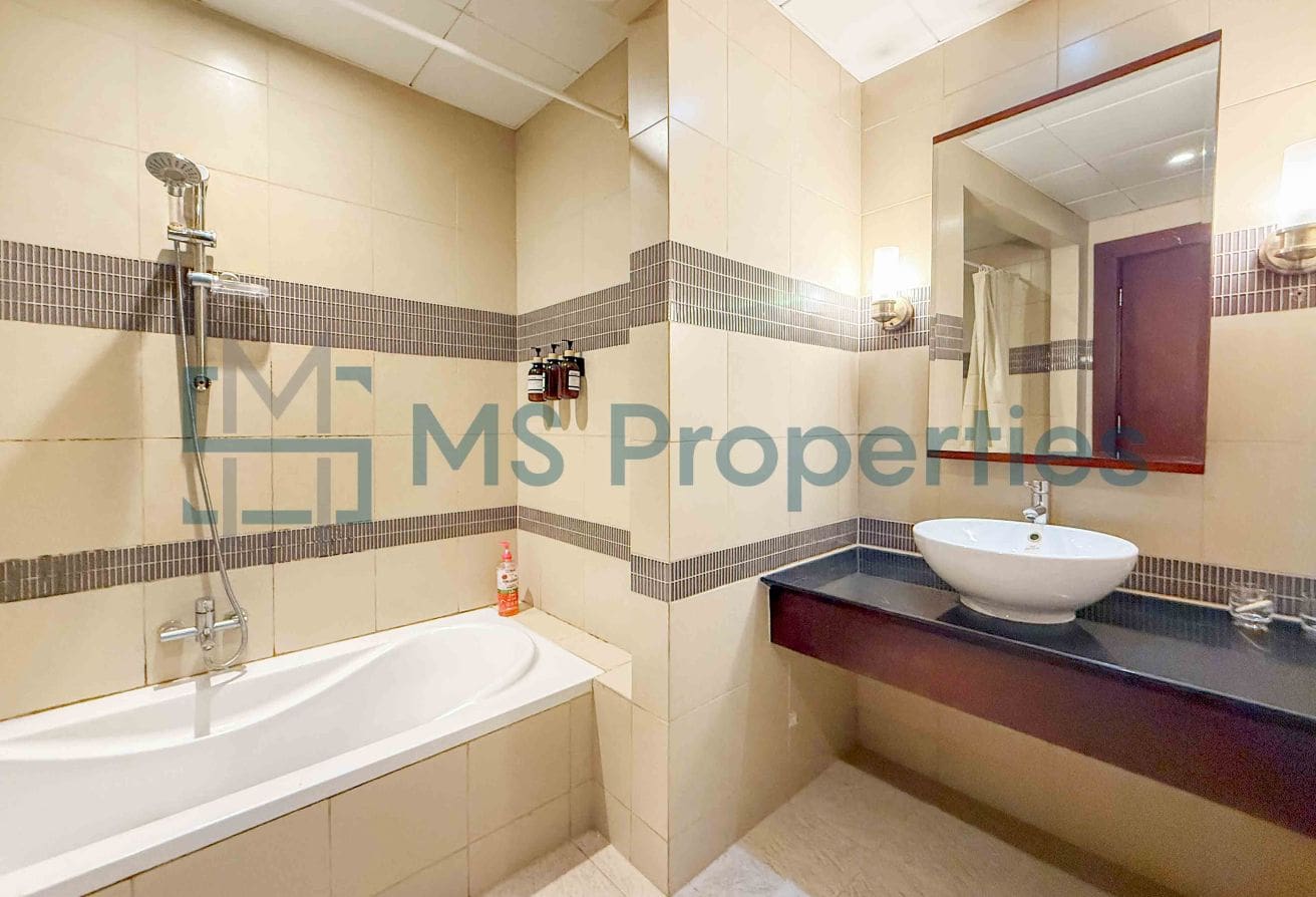 Unique Layout 1BHK Apartment with Great Balcony