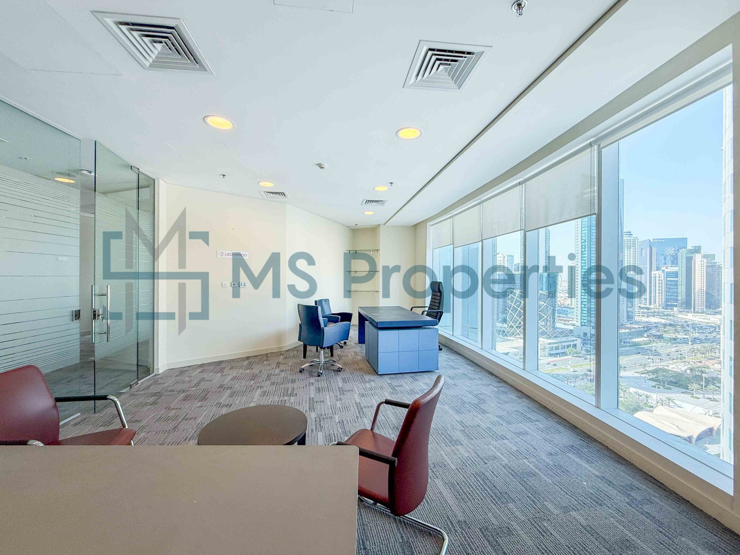 314SQM Semi-Fitted Office Space in West Bay area