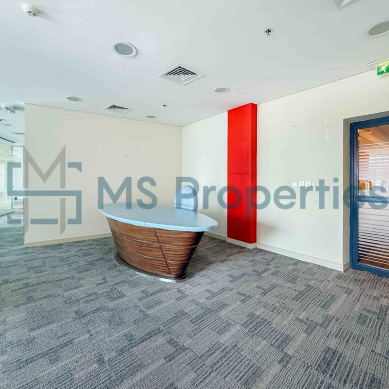 314SQM Semi-Fitted Office Space in West Bay area