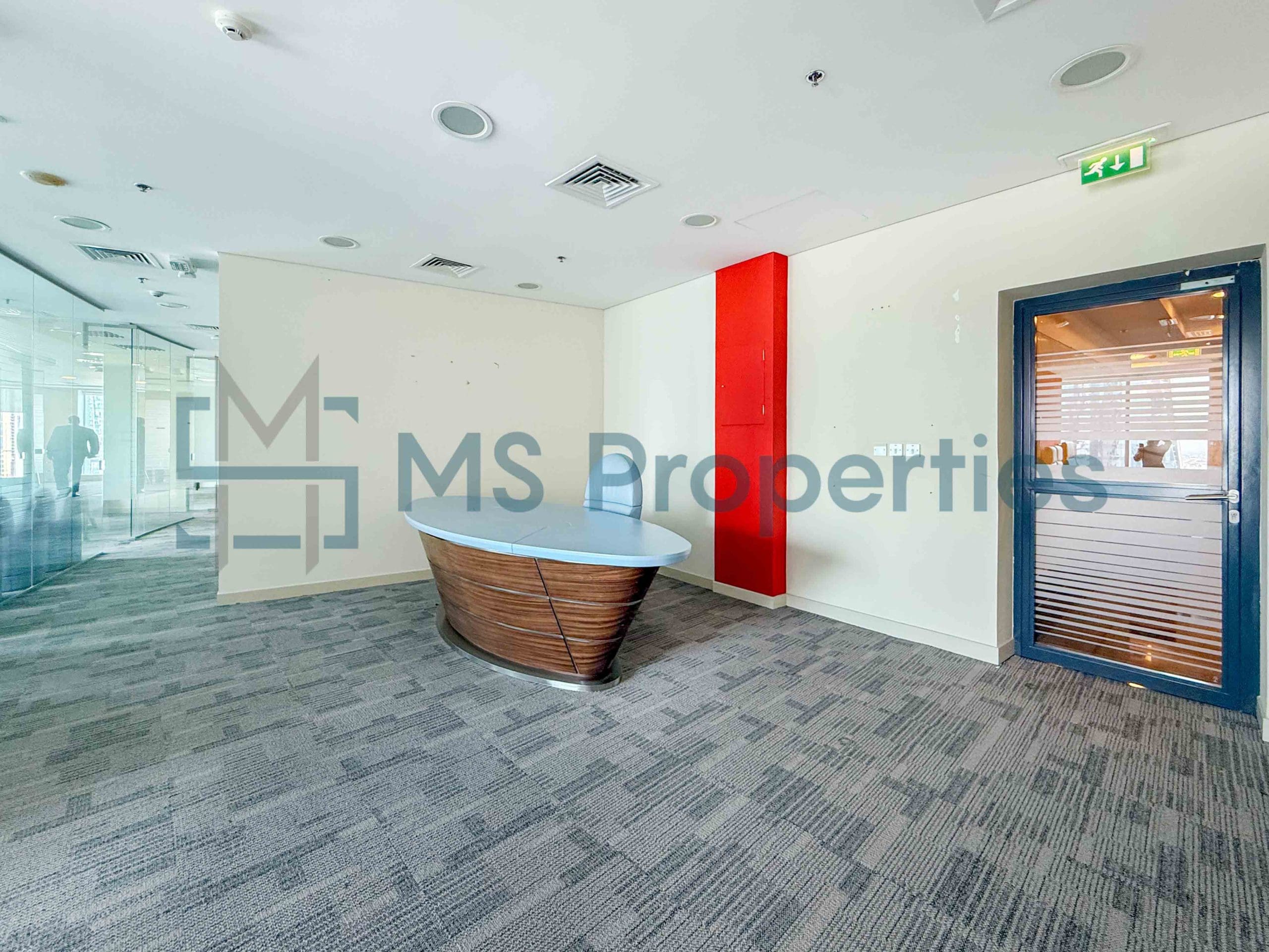314SQM Semi-Fitted Office Space in West Bay area