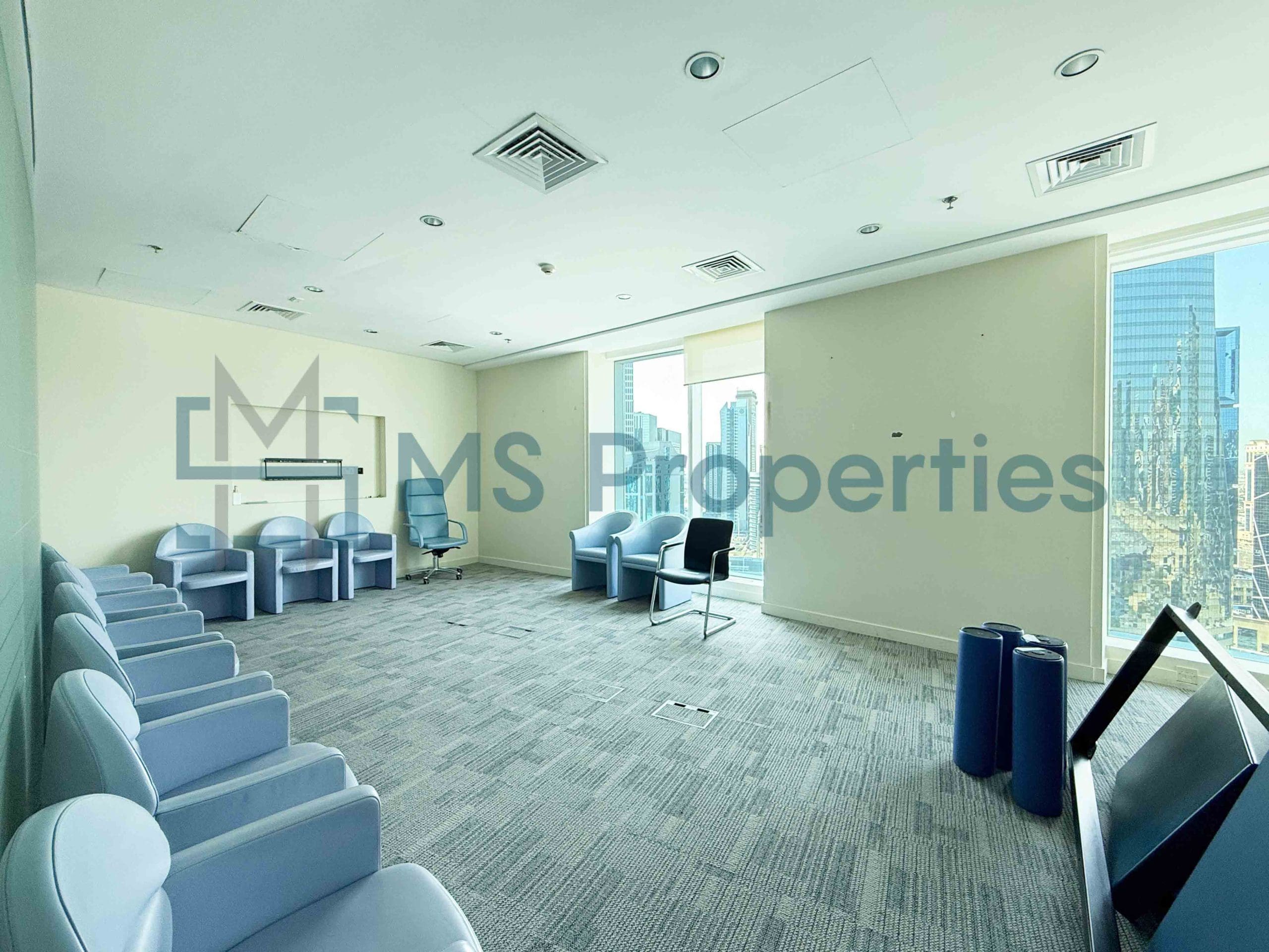 314SQM Semi-Fitted Office Space in West Bay area