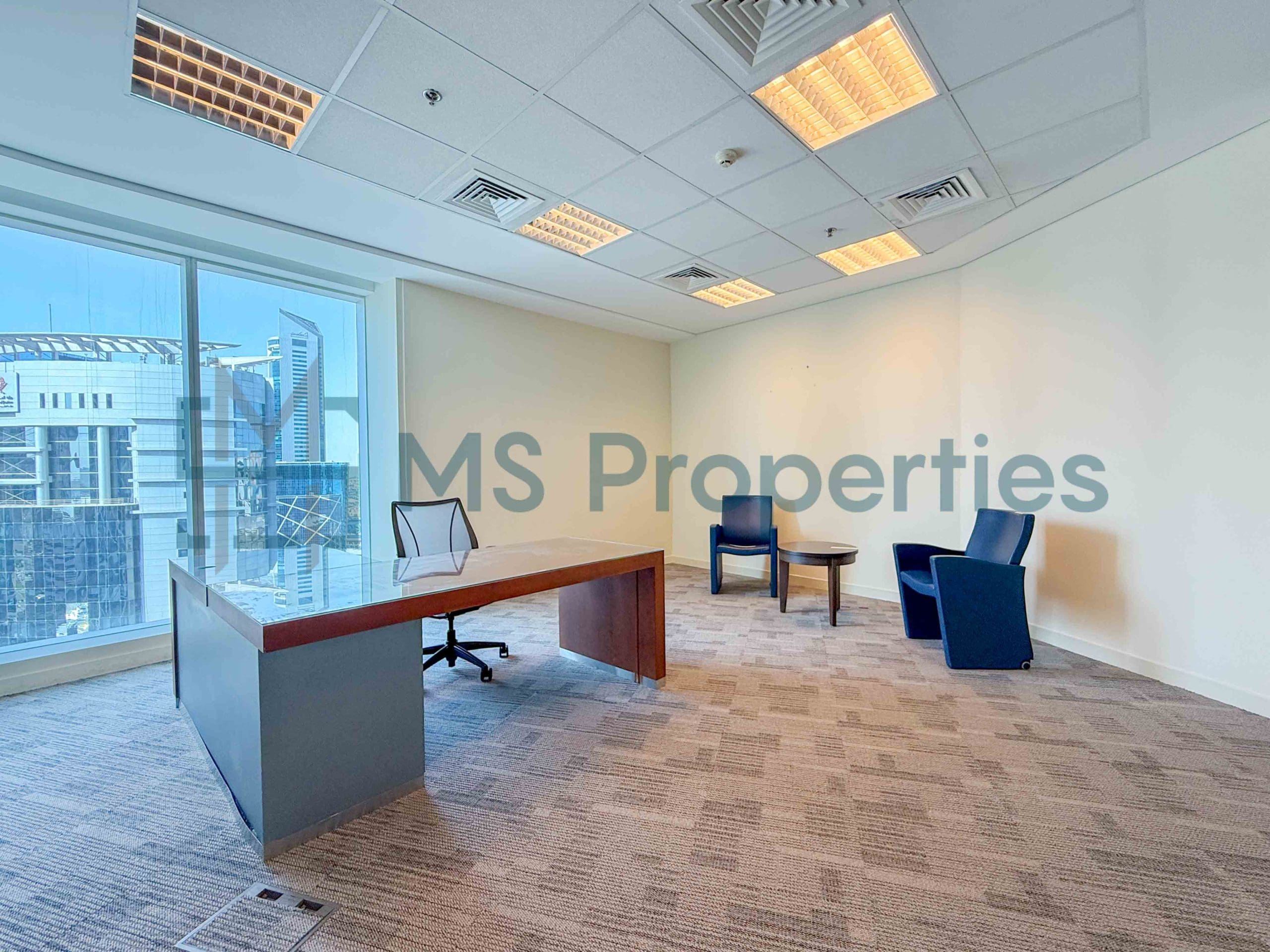 314SQM Semi-Fitted Office Space in West Bay area