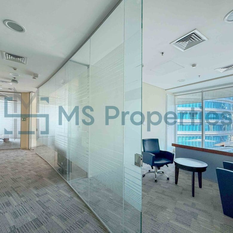 314SQM Semi-Fitted Office Space in West Bay area