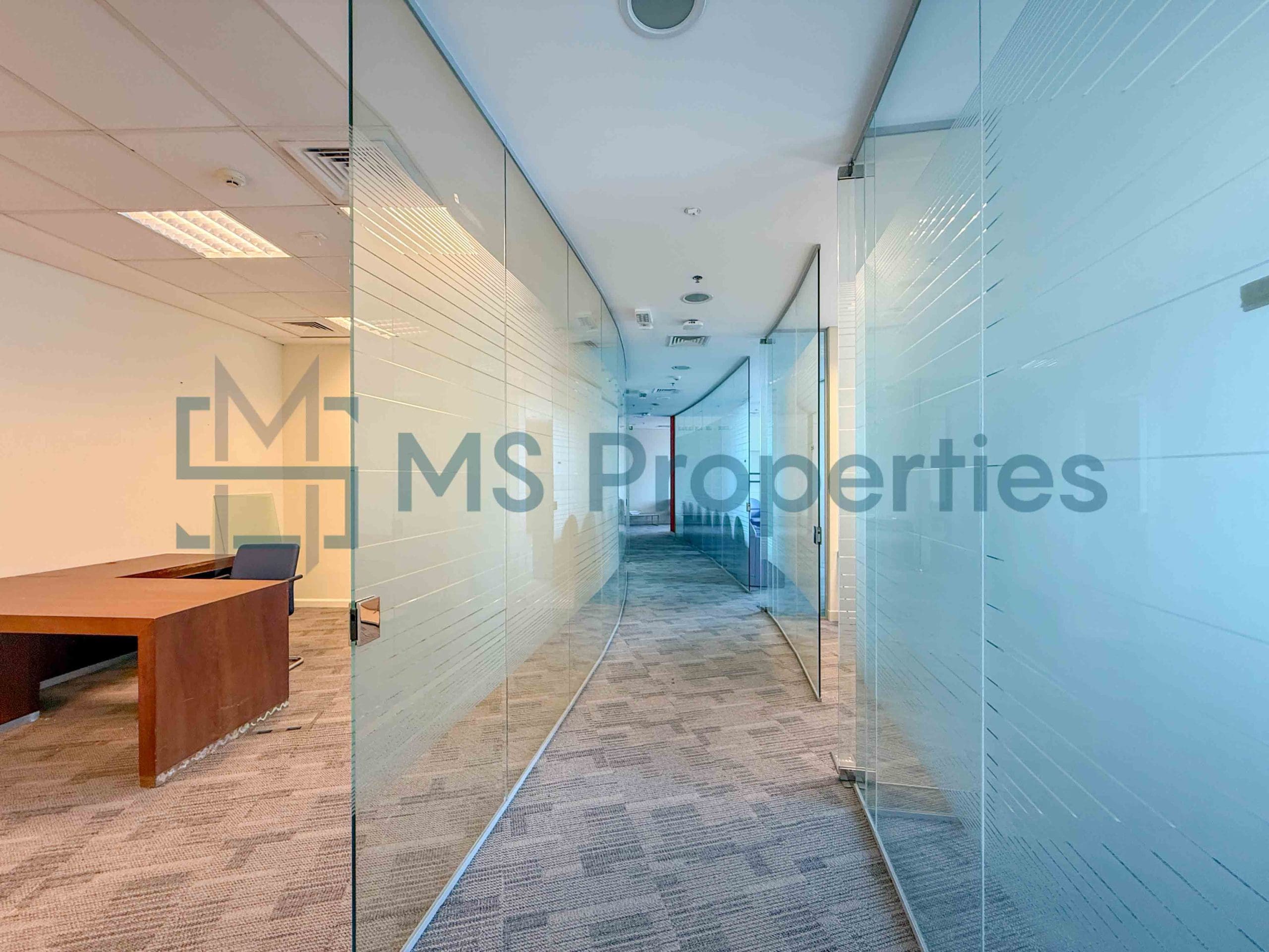 314SQM Semi-Fitted Office Space in West Bay area